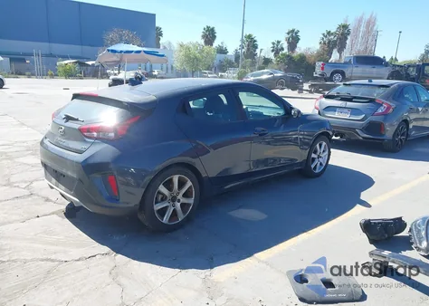 2019 Hyundai Veloster 2.0 Premium z USA, uszkodzony, nr VIN KMHTG6AF2KU015105